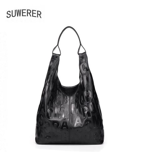 suwerer women genuine leather bag 2020 new handbags casual fashion women leather shoulder bag real cowhide
suwerer women genuine leather bag 2020 new handbags casual fashion women leather shoulder bag real cowhide