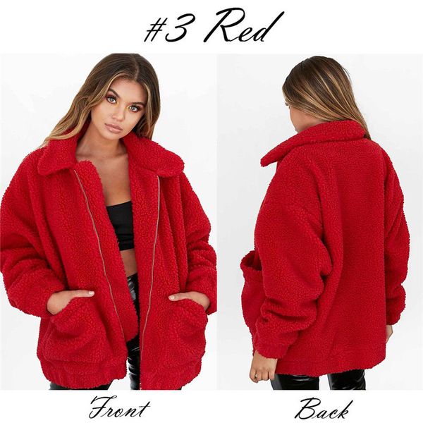 2019 women's winter teddy bear pocket fluffy coat ladies fashion warm fleece fur jacket outerwear ladies new warm clothing hot, Black
2019 women's winter teddy bear pocket fluffy coat ladies fashion warm fleece fur jacket outerwear ladies new warm clothing hot, Black