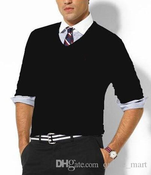 classic mens casual polo sweaters small horse embroidery spring winter v-neck solid knitted sweater long sleeve men casual knitwear white, White;black
classic mens casual polo sweaters small horse embroidery spring winter v-neck solid knitted sweater long sleeve men casual knitwear white, White;black