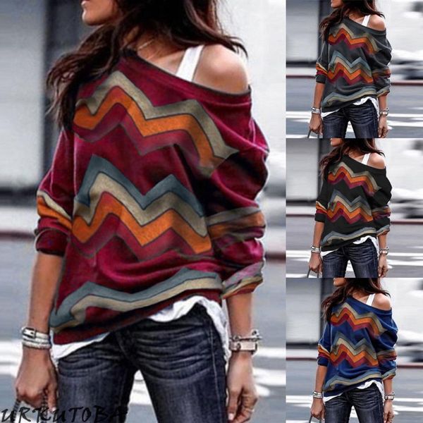 2019 new style fashion women's irregular long sleeve ladies blouse casual autumn spring base stripe o neck, White
2019 new style fashion women's irregular long sleeve ladies blouse casual autumn spring base stripe o neck, White