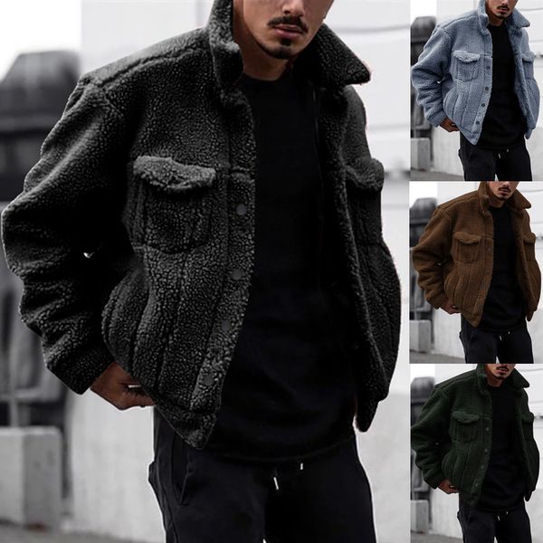 2019 men's fashion casual parkas loose thicken cotton-padded clothes cashmere long coats lamb overcoat in warm windbreaker m-3xl, Black
2019 men's fashion casual parkas loose thicken cotton-padded clothes cashmere long coats lamb overcoat in warm windbreaker m-3xl, Black