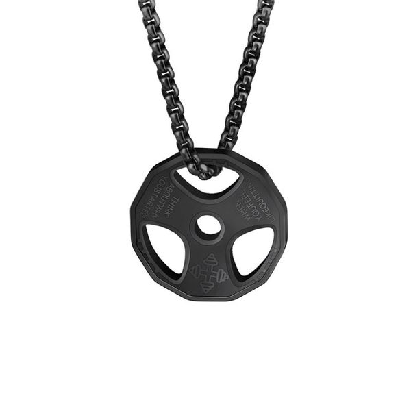 sport jewelry fitness gym necklaces for mem women stainless steel box chain bodybuilding weightlifting barbell pendant necklace, Silver
sport jewelry fitness gym necklaces for mem women stainless steel box chain bodybuilding weightlifting barbell pendant necklace, Silver
