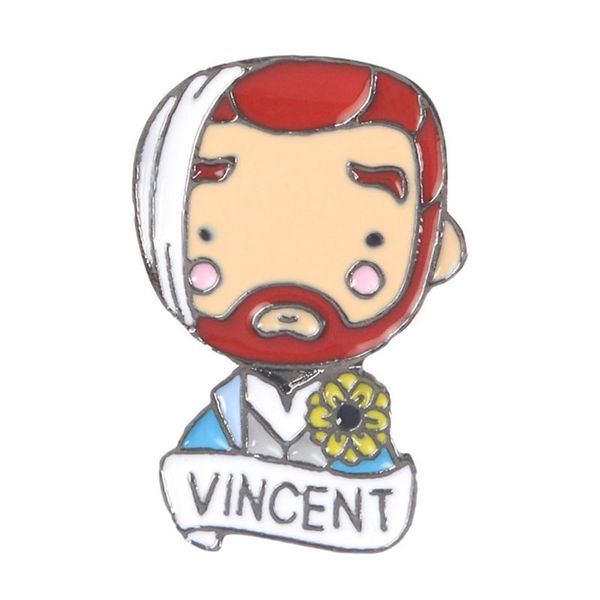 creative badge figure rock vincent human us famous artist fashion badge backpack clothes brooch pins icons casual jean decor, Gray
creative badge figure rock vincent human us famous artist fashion badge backpack clothes brooch pins icons casual jean decor, Gray