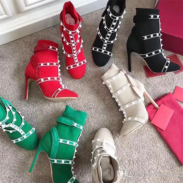 women casual shoes boots luxury designers spikes rivets women out ankle boots trendy t-closure gladiator high heel spike heels shoes, Black
women casual shoes boots luxury designers spikes rivets women out ankle boots trendy t-closure gladiator high heel spike heels shoes, Black
