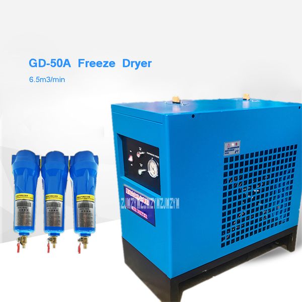 gd-50a рефрижераторный сушильный аппарат морозильный осушитель воздушный компрессор сжатый воздух 6,5 м3 / мин 6500 л r134a 220 в 1,1 квт 2a 
gd-50a рефрижераторный сушильный аппарат морозильный осушитель воздушный компрессор сжатый воздух 6,5 м3 / мин 6500 л r134a 220 в 1,1 квт 2a