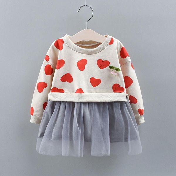 kids dresses for girls infant baby girls long sleeve heart print princess splice tulle party dresse cute clothes with new design, Red;yellow
kids dresses for girls infant baby girls long sleeve heart print princess splice tulle party dresse cute clothes with new design, Red;yellow