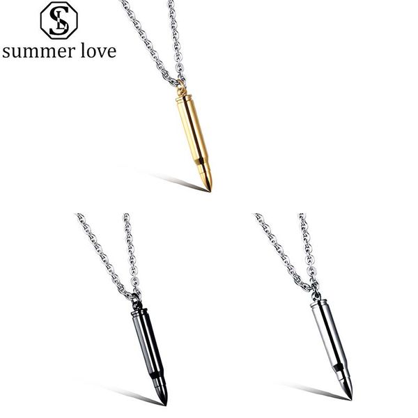 fashion punk bullet pendant necklace never fade steampunk stainless steel necklaces lovers jewelry for valentine's day gift-z, Silver
fashion punk bullet pendant necklace never fade steampunk stainless steel necklaces lovers jewelry for valentine's day gift-z, Silver