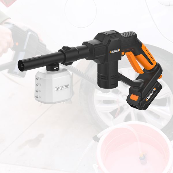 high pressure wireless car washer cordless water gun sprayer mufti-functional foam gun for garden watering car wash
high pressure wireless car washer cordless water gun sprayer mufti-functional foam gun for garden watering car wash