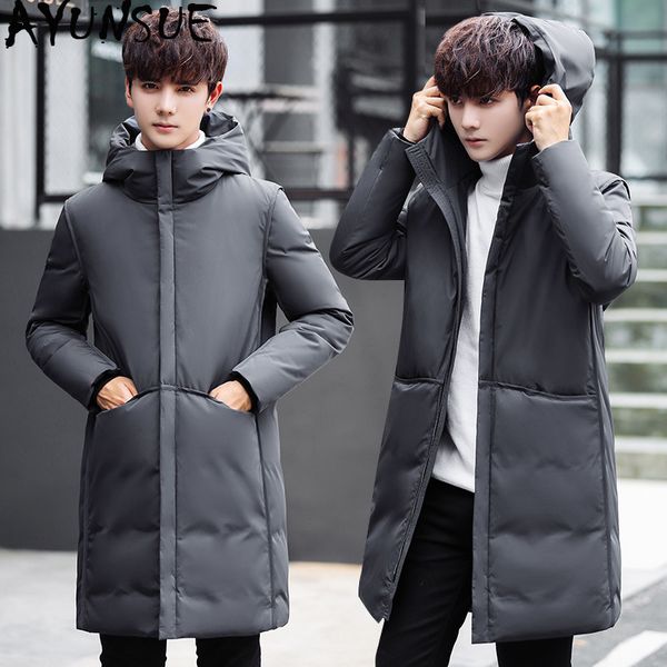 ayunsue 2019 parka winter jacket men clothes hooded long coat plus size mens winter jackets and coats parkas hombre 7805 kj2642, Tan;black
ayunsue 2019 parka winter jacket men clothes hooded long coat plus size mens winter jackets and coats parkas hombre 7805 kj2642, Tan;black