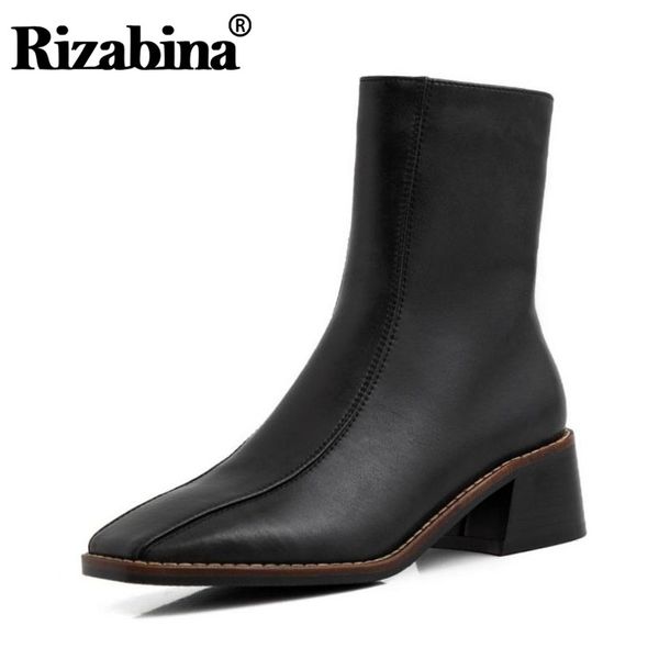 rizabina new winter women ankle boots warm fur square toe side zipper shoes women vintage style thick heels footwear size 33-40, Black
rizabina new winter women ankle boots warm fur square toe side zipper shoes women vintage style thick heels footwear size 33-40, Black