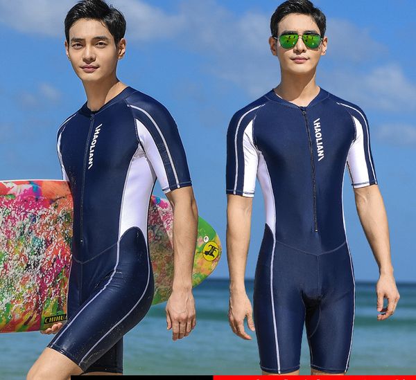 men one-piece swimsuit swim trunks sports surf clothing sunscreen students professional training swimwear above ground swimming pools
men one-piece swimsuit swim trunks sports surf clothing sunscreen students professional training swimwear above ground swimming pools