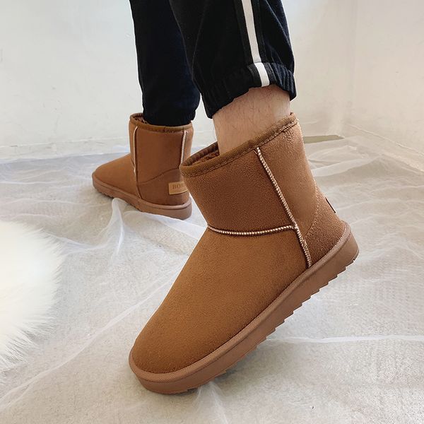 35-44 women's snow boots suede natural fur winter boots women's fashion ankle shoes wool warm, Black
35-44 women's snow boots suede natural fur winter boots women's fashion ankle shoes wool warm, Black