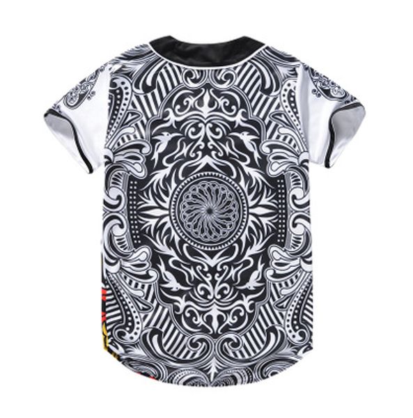 new style man baseball jerseys sport shirts 3d fashion with button good quality 16, Blue;black
new style man baseball jerseys sport shirts 3d fashion with button good quality 16, Blue;black