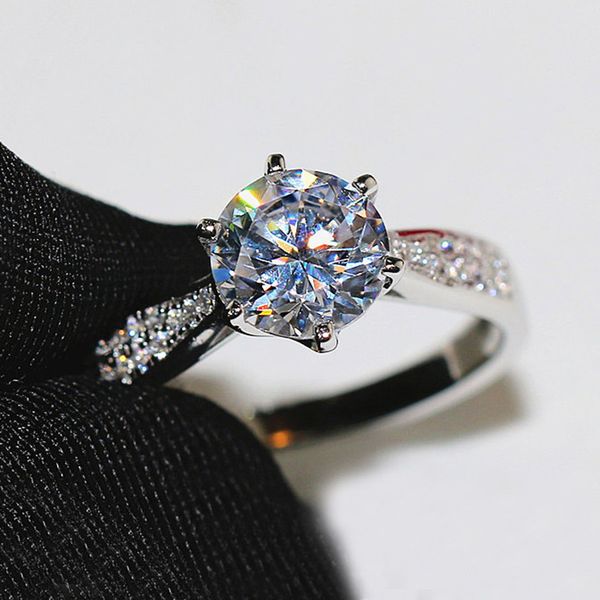 manufacturer wholesale six claw good quality ring crystal zircon ring christmas gift for women wedding jewelry rings new, Silver
manufacturer wholesale six claw good quality ring crystal zircon ring christmas gift for women wedding jewelry rings new, Silver