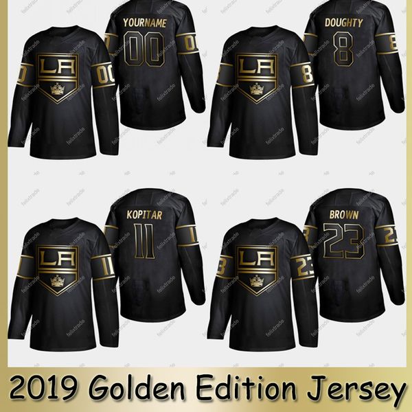 2019 Golden Edition LA Los Angeles Kings Jersey Anze Kopitar Dustin Brown Drew Doughty Jonathan Quick Kuemper Custom Hockey Jerseys
2019 Golden Edition LA Los Angeles Kings Jersey Anze Kopitar Dustin Brown Drew Doughty Jonathan Quick Kuemper Custom Hockey Jerseys