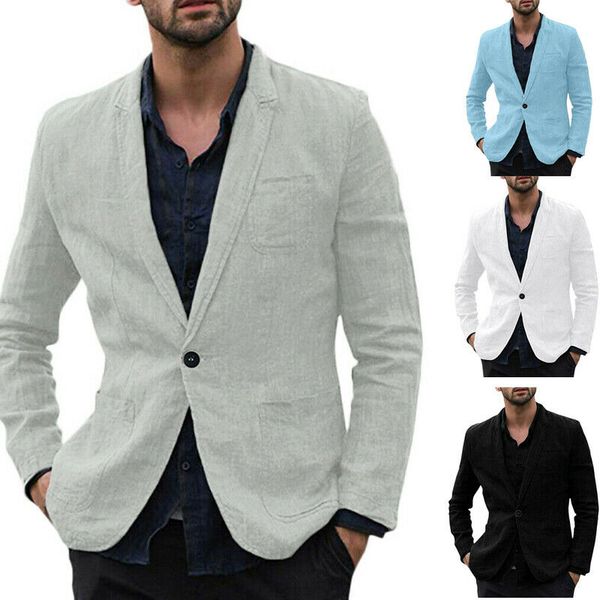 men's suits & blazers arrival luxury men blazer spring autumn cotton linen slim fit suit male business outwear coats terno masculino, White;black
men's suits & blazers arrival luxury men blazer spring autumn cotton linen slim fit suit male business outwear coats terno masculino, White;black