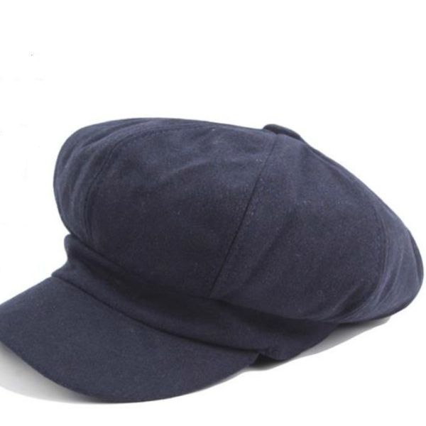 women beret autumn winter octagonal cap hats stylish artist painter newsboy caps black grey beret hats, Blue;gray
women beret autumn winter octagonal cap hats stylish artist painter newsboy caps black grey beret hats, Blue;gray