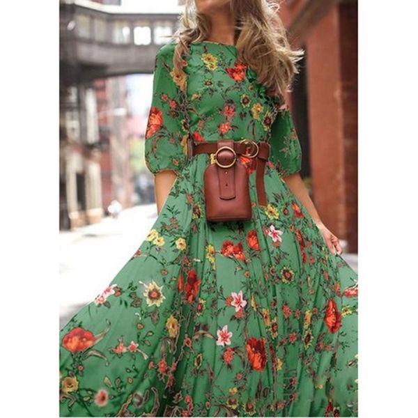 party dresses wrap dress boho floral long maxi holiday beach sundress chiffon ladies, White;black
party dresses wrap dress boho floral long maxi holiday beach sundress chiffon ladies, White;black