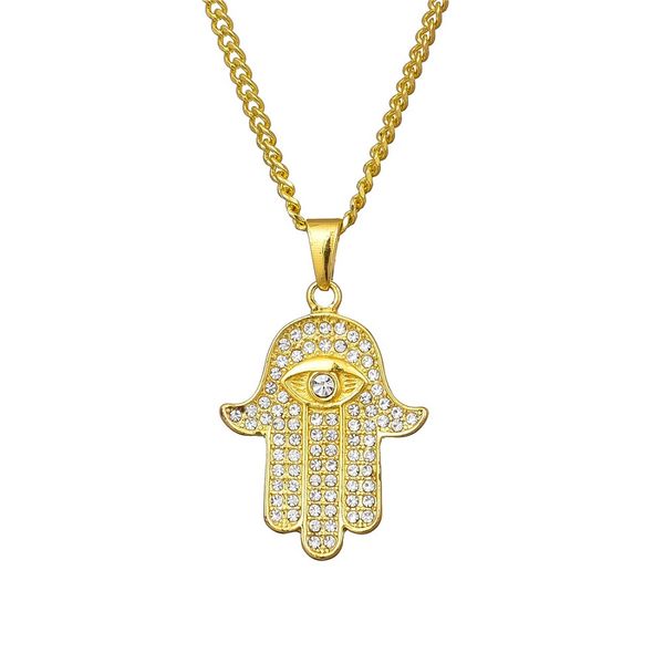 evil palm eye gold color pendant necklace men hip hop jewelry unique fashion full rhinestone design 60cm long chains punk necklaces for men, Silver
evil palm eye gold color pendant necklace men hip hop jewelry unique fashion full rhinestone design 60cm long chains punk necklaces for men, Silver