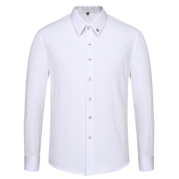 2020ss men's casual short sleeve shirt lapel plain color casual men's shirt fashion casual new men's clothing, White;black
2020ss men's casual short sleeve shirt lapel plain color casual men's shirt fashion casual new men's clothing, White;black