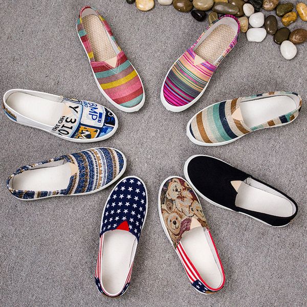 fashion summer ladies slip-on shoes sneakers woman flats casual canvas breathable lightweight shoes zapatos de mujer, Black
fashion summer ladies slip-on shoes sneakers woman flats casual canvas breathable lightweight shoes zapatos de mujer, Black