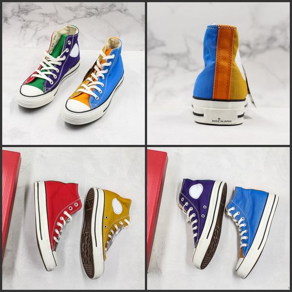 Japan Conversing Chuck 1980s Canvas Shoes ABC40 Anniversary A Pair Of Six Colors Joint Couple Shoes Casual Fashion Sneakers Chaussures
Japan Conversing Chuck 1980s Canvas Shoes ABC40 Anniversary A Pair Of Six Colors Joint Couple Shoes Casual Fashion Sneakers Chaussures