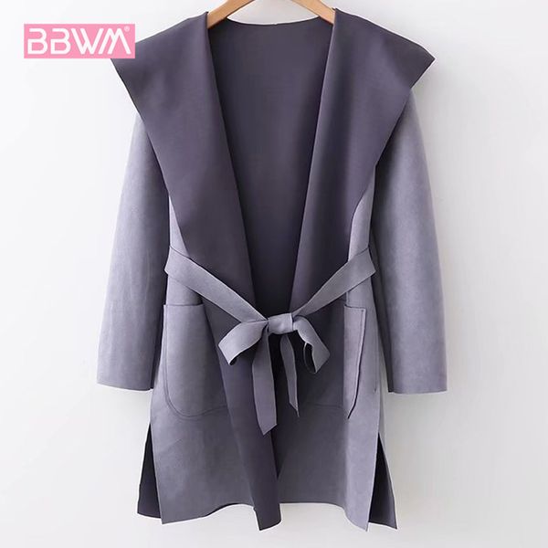 winter new 2018 fashion hooded lace suede side slit long long sleeve female coat jacket simple and elegant, Tan;black
winter new 2018 fashion hooded lace suede side slit long long sleeve female coat jacket simple and elegant, Tan;black