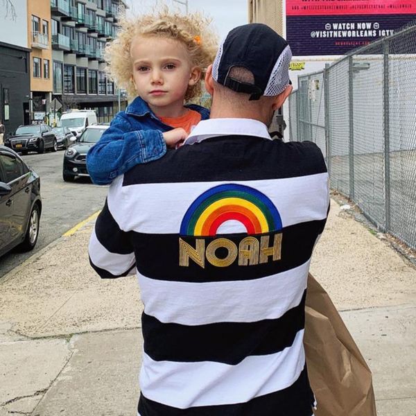 noah rainbow rugby striped polo t-shirt long sleeve embroidery casual shirt couple women and mens designer fashion sweatshirt hfxhtx032, White;black
noah rainbow rugby striped polo t-shirt long sleeve embroidery casual shirt couple women and mens designer fashion sweatshirt hfxhtx032, White;black