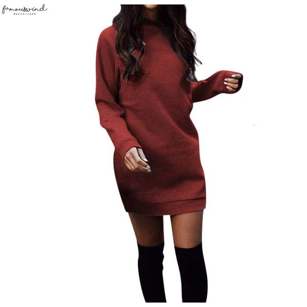 women winter knitted baggy sweater jumper mini dress winter long pullover slim long sleeve dress solid above knee mini 2020, Black;gray