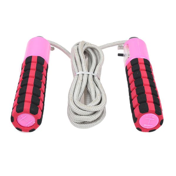 2.65m adjustable skipping speed jump jumping rope with number counter for fitness exercise workout gym
2.65m adjustable skipping speed jump jumping rope with number counter for fitness exercise workout gym
