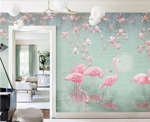 magnolia flamingo nordic background wall professional production mural wallpaper custom poster p wall
magnolia flamingo nordic background wall professional production mural wallpaper custom poster p wall