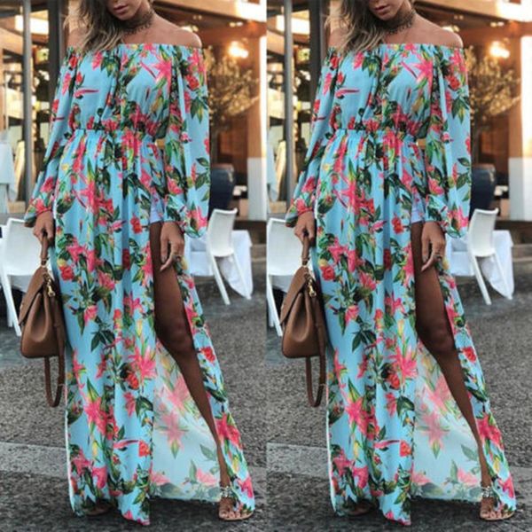summer long dress floral print boho beach dress tunic maxi women evening party sundress vestidos de festa xl, Black;gray
summer long dress floral print boho beach dress tunic maxi women evening party sundress vestidos de festa xl, Black;gray