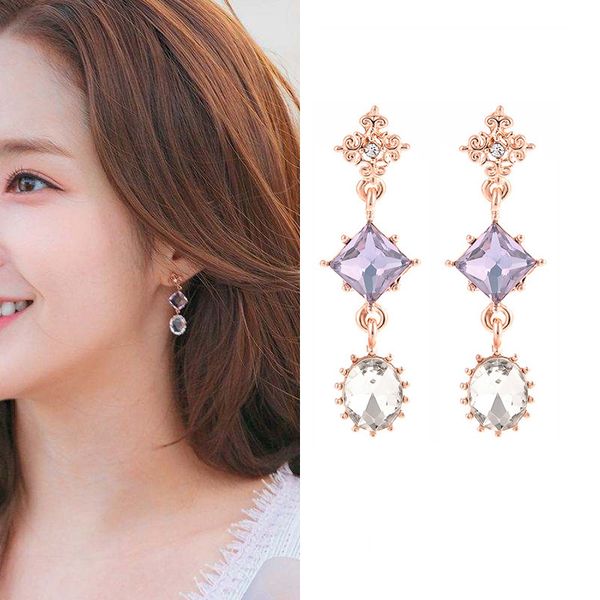 korean tv star crystal earrings for women long dangle geometric party jewelry earrings shiny girls sweet pendientes gift, Silver
korean tv star crystal earrings for women long dangle geometric party jewelry earrings shiny girls sweet pendientes gift, Silver