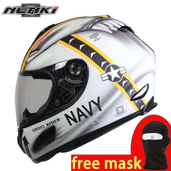nenki motorcycle helmet full face street motorbike racing breathable helmet approved clear lens shield anti-fog moto 802
nenki motorcycle helmet full face street motorbike racing breathable helmet approved clear lens shield anti-fog moto 802