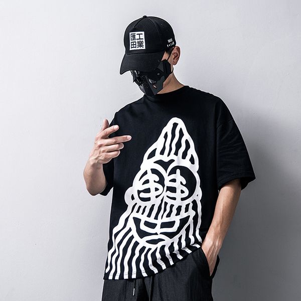 $ printed streetwear t shirts 2019 summer mens hip hop casual short sleeve tees male tshirts, White;black
$ printed streetwear t shirts 2019 summer mens hip hop casual short sleeve tees male tshirts, White;black