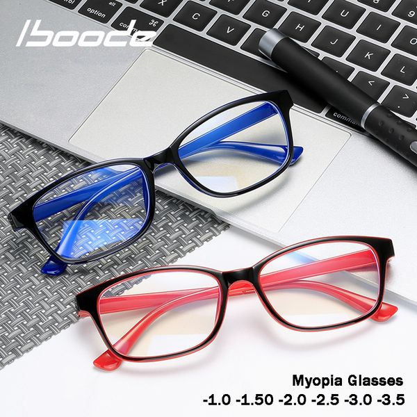 iboode women men finished myopia glasses diopter -1.0 -1.5 -2.0 -2.5 -3.0 -3.5 myopic shortsighted optical glasses frame, Black
iboode women men finished myopia glasses diopter -1.0 -1.5 -2.0 -2.5 -3.0 -3.5 myopic shortsighted optical glasses frame, Black