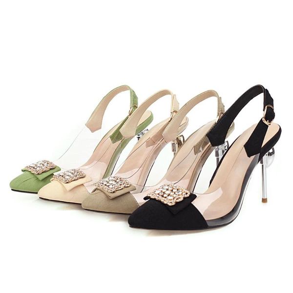 pqecfs big size 33-50 2020 summer new fashion women mixed colors pointed toe high heels sandals 4 colors, Black
pqecfs big size 33-50 2020 summer new fashion women mixed colors pointed toe high heels sandals 4 colors, Black