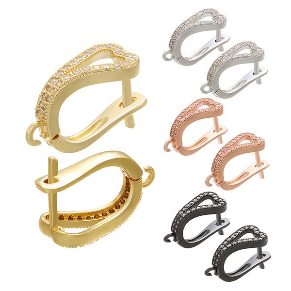 brass cz zirconia earring hooks accessories copper cubic zircon earrings accessories earrings finding for woman jewelry making, Golden;silver
brass cz zirconia earring hooks accessories copper cubic zircon earrings accessories earrings finding for woman jewelry making, Golden;silver