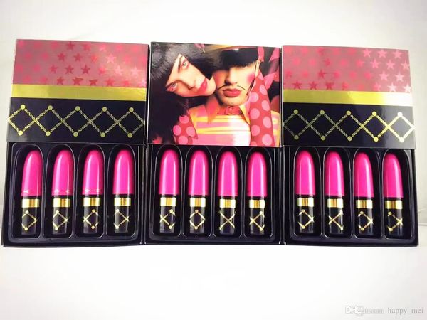 

Бесплатная доставка ePacket Factory New Makeup Lips Nutc Racker Sweet Lustre Lipstick Set!1 Комплект = 4 Шт