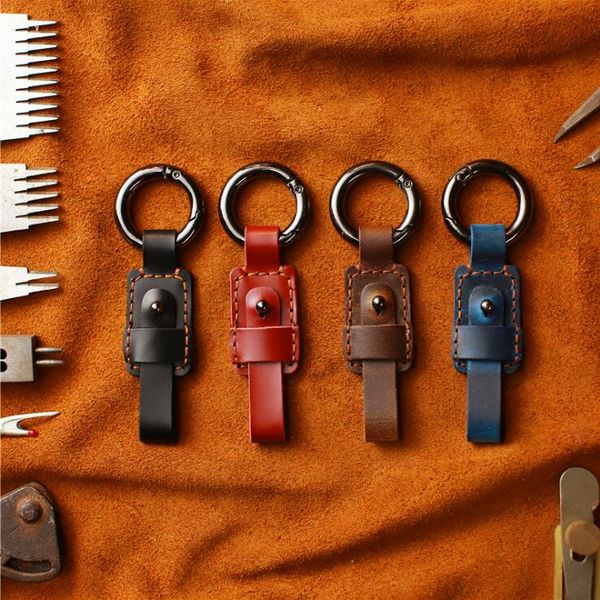 handmade car key waist hanger by leather classical key chain antique key holder fashion leather accessory, Silver
handmade car key waist hanger by leather classical key chain antique key holder fashion leather accessory, Silver