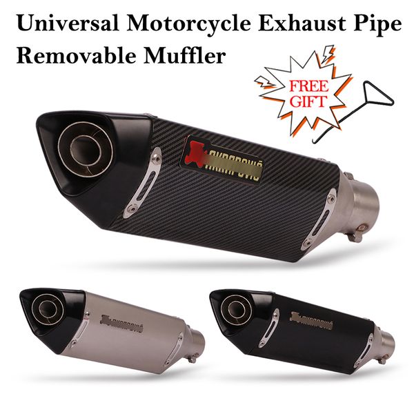 slip on modified 380mm motorcycle exhaust muffler db killer 51mm escape tube for cbr250 er6n ninja400 r3 r6 r25
slip on modified 380mm motorcycle exhaust muffler db killer 51mm escape tube for cbr250 er6n ninja400 r3 r6 r25