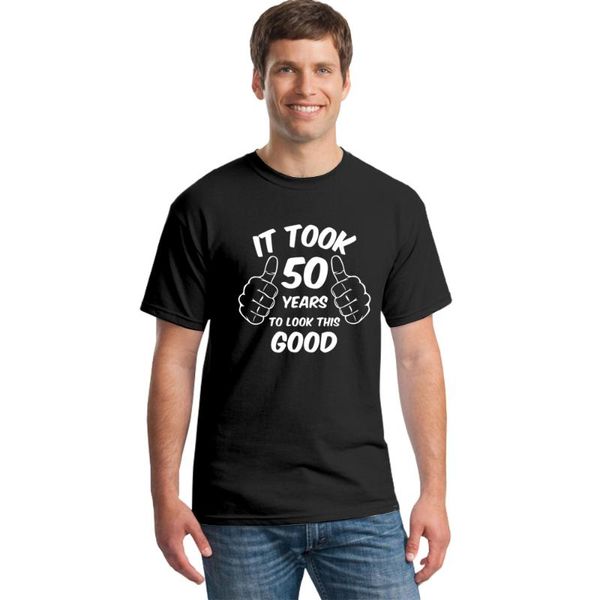 it took 50 years to look this good t shirts 50th birthday funny fathers day tshirt men cotton casual short sleeve t-shirt homme, White;black
it took 50 years to look this good t shirts 50th birthday funny fathers day tshirt men cotton casual short sleeve t-shirt homme, White;black