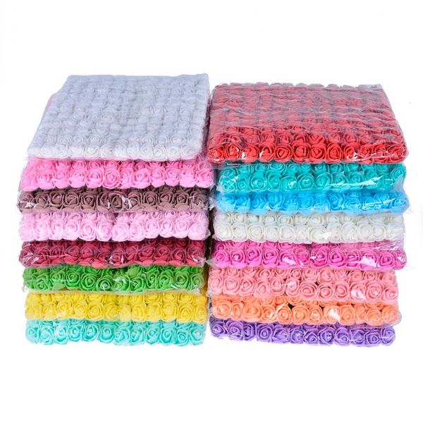 144pcs 2cm mini foam rose artificial flower bouquet multicolor rose wedding flower decoration scrapbooking fake
144pcs 2cm mini foam rose artificial flower bouquet multicolor rose wedding flower decoration scrapbooking fake