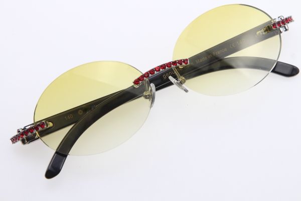 new style black flower buffalo horn 3524012 rimless glasses round red diamond glasses lens fashion brand buffalo horn sunglasses for men, White;black
new style black flower buffalo horn 3524012 rimless glasses round red diamond glasses lens fashion brand buffalo horn sunglasses for men, White;black