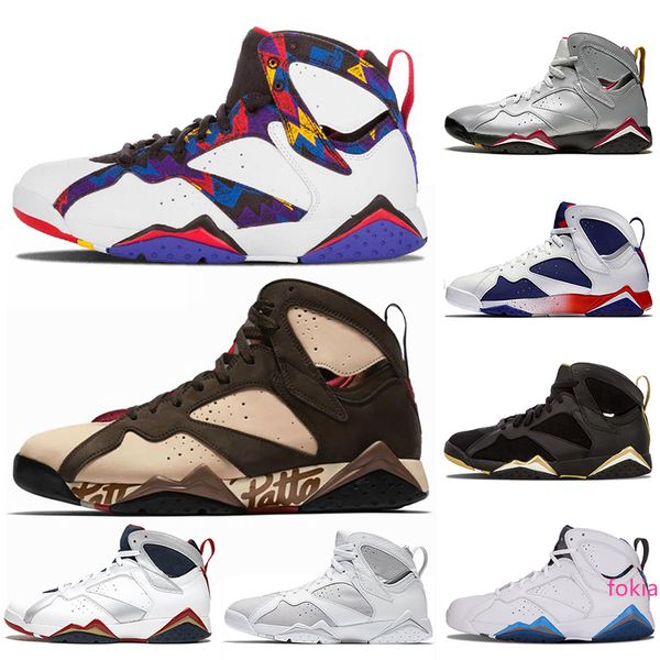 mens jumpman 7 7s basketball shoes patta raptors olympic gmp french blue ray allen tinker alternate hare trainers designer sneakers
mens jumpman 7 7s basketball shoes patta raptors olympic gmp french blue ray allen tinker alternate hare trainers designer sneakers