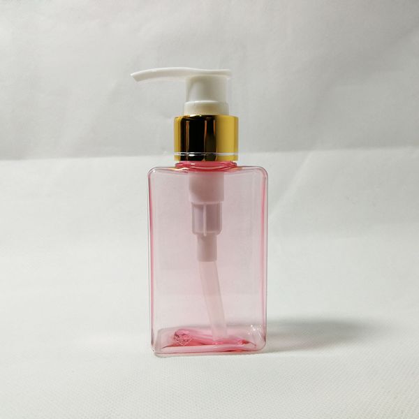 100 мл розовый новый лосьон контейнер золотой воротник насос пластиковые бутылки шампуня многоразового путешествия бутылка 
100 мл розовый новый лосьон контейнер золотой воротник насос пластиковые бутылки шампуня многоразового путешествия бутылка