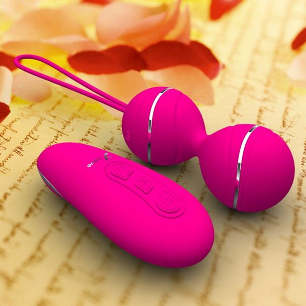 women kegel exerciser kegel ball vaginal tight massager vibrating eggs toys remote control
women kegel exerciser kegel ball vaginal tight massager vibrating eggs toys remote control
