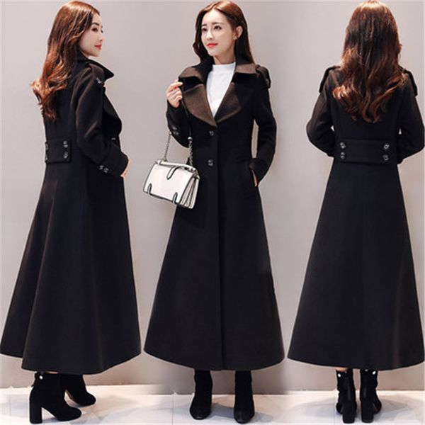 fashion extra long woolen coat women 2019 autumn winter new waisted x-long wool trench coat black overcoat x420
fashion extra long woolen coat women 2019 autumn winter new waisted x-long wool trench coat black overcoat x420