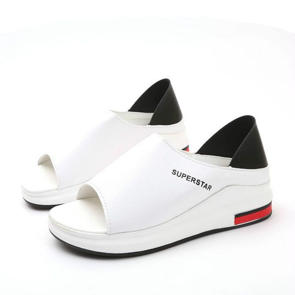 2020 women summer casual flat with sandal shallow mixed colors slip-on pu non-slip platform beach sandals women shoes plus size, Black
2020 women summer casual flat with sandal shallow mixed colors slip-on pu non-slip platform beach sandals women shoes plus size, Black
