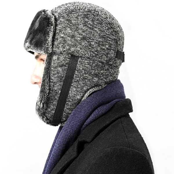 bomber hats winter thick windproof thermal fluffy cotton cap with ear flap chin strap outdoor hiking hat men, Black;white
bomber hats winter thick windproof thermal fluffy cotton cap with ear flap chin strap outdoor hiking hat men, Black;white